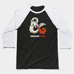 Dragon Style Baseball T-Shirt